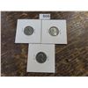 Image 1 : 3 - US 1943 WHEAT CENT ZINC NICE GRADE ,1-43S, 2-43