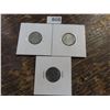 Image 2 : 3 - US 1943 WHEAT CENT ZINC NICE GRADE ,1-43S, 2-43