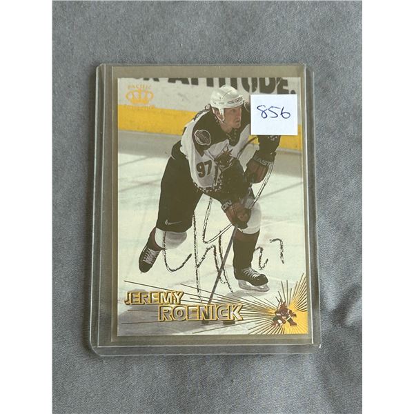 Jeremy Roenick- Autographed Hockey Card