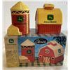 Image 1 : John Deere Salt and Pepper Shakers with Box