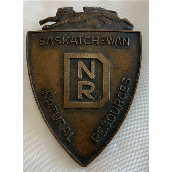 Saskatchewan DNR Cap Badge