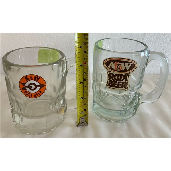 Two Small A&W Mugs