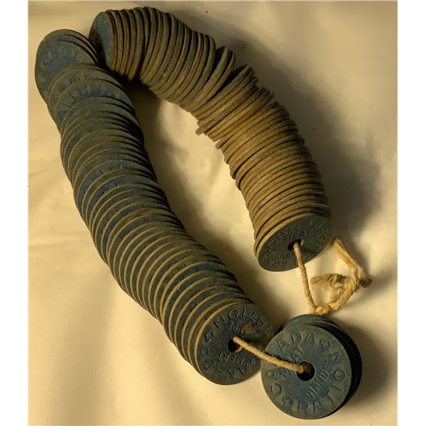 WWII Meat Ration Tokens