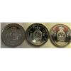 Image 1 : Three 1986 Legion Diamond Jubilee Coins. 1926-1986