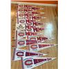 Image 1 : 16 Montreal Canadian Fan Club Pennants 1988-2003