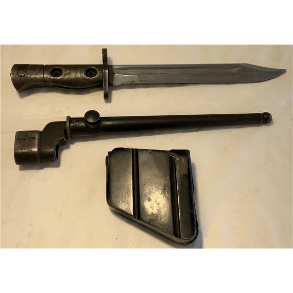 Mauser Bayonet/Lee Enfield Magazine/Bayonet