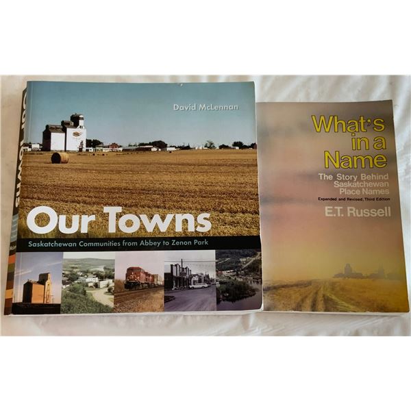 Two Saskatchewan History Books
