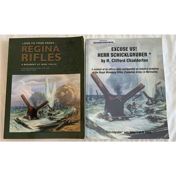 Winnipeg/Regina Rifles Books