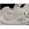 Image 3 : VINTAGE FLACCID GLADDEN " THE AMERICAN HEN" ORIGINAL EARLY 1900S MILK GLASS
