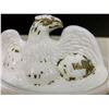 Image 4 : VINTAGE FLACCID GLADDEN " THE AMERICAN HEN" ORIGINAL EARLY 1900S MILK GLASS