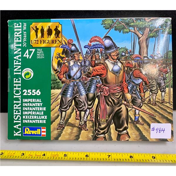 IMPERIAL INFANTRY 30 YEARS WAR BY REVELL, BOX IS SEALED/NIB