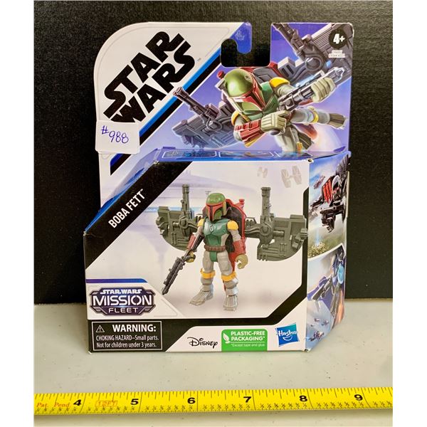 STAR WARS MISSION FLEET BOBA FETT ACTION FIGURE SEALED NIB