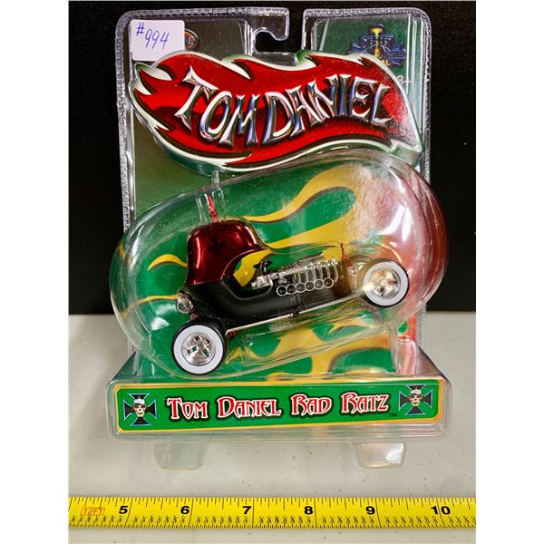 TOM DANIELS RAD RATZ “RED BARON”1:43 DIECAST SCALE SEALED NIB