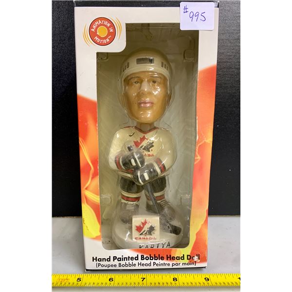 TEAM CANADA H.P. BOBBLEHEAD PAUL KARIYA NHLPA HOCKEY BOBBLE DOBBLES 2002