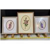 Image 1 : (3) FRAMED VINTAGE PETIT POINT DECORATIVE PICTURES