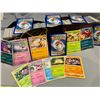 Image 2 : HUGE LOT OF 1,100 AUTHENTIC POKEMON CARDS 99% UNPLAYED: RARES, UNCOMMONS, TRAINERS, + MISC.