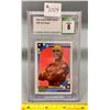 Image 1 : HULK HOGAN WWF #396 CSG 8 NM/MINT GRADED WRESTLING SUPERSTAR STICKER CARD