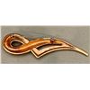 Image 3 : VINTAGE BUTLER MARKED FIFTH AVE. GOLD TONE ART NOUVEAU BROOCH