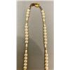 Image 4 : VINTAGE 16” FAUX PEARL NECKLACE + EARRING SET