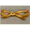 Image 3 : VINTAGE D’ORLAN GOLD TONE BOW BROOCH