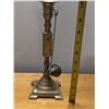 Image 2 : Brass Candle Stick and Snuffer, two Brass stands for oil and vinegar decanters, three votive holders