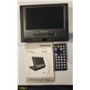 Image 1 : MacVision MP007 Mobile DVD Player with 7" Monitor, has remote and manual but no cables