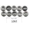 Image 2 : 10 loose circulated 1967 'Couger' Quarters