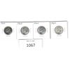 Image 1 : 4 each 1962 Canadian Quarters