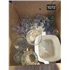 Image 1 : Vintage Glasses – app 20 Shot or Shooter style. Corelle Casserole Dish, Metal Pitcher