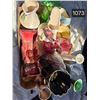 Image 1 : App 12 Vases – mixed media. From large to small – glass and ceramic