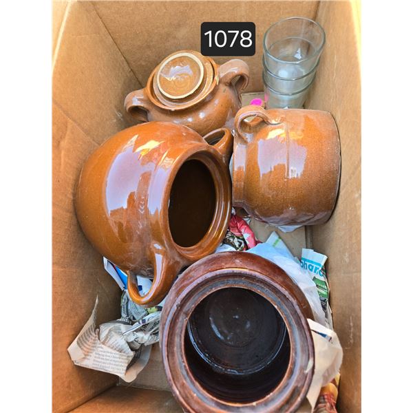 4 Beanpots – different sizes