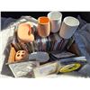 Image 2 : Large Box of Kids Misc CD’s (app 40) set of bathroom accessories Peach and White