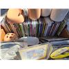 Image 3 : Large Box of Kids Misc CD’s (app 40) set of bathroom accessories Peach and White
