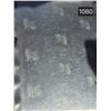 Image 1 : 2 Vintage Metal Serving Trays – both etched. 1 Glass Plate. 2 Ceramic Deep Dish Pie Plates