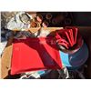 Image 3 : Box of Dishes – 11 Plates and Side Plates. 1 Red Japanese Style Set