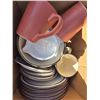 Image 1 : Box of Dishes and Coffee Cups,Microwave Dishes