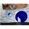 Image 4 : Mixed Lot – Oversize Glasses, Condiment plate, small Jar with pebbles, Creamer