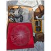 Image 2 : String Art, Carved Heads, Working Vintage Sunbeam Razor, Misc Cords