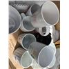 Image 4 : Box of Advertising Cups  (12) Chicken ranch, Various Radio Stations, Pyrex