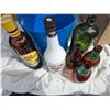 Image 2 : Vintage Bowls, Small Garbage Can, Vintage Booze Bottles
