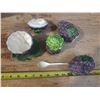 Image 3 : Grape Salt and Pepper Shaker with Sugar Bowl Set.