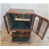 Image 2 : 3 Drawer 2 Door Jewelery Box. 12"X5"X17" Tall.