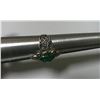 Image 4 : Green Stone Ring. (Adjustable Size)