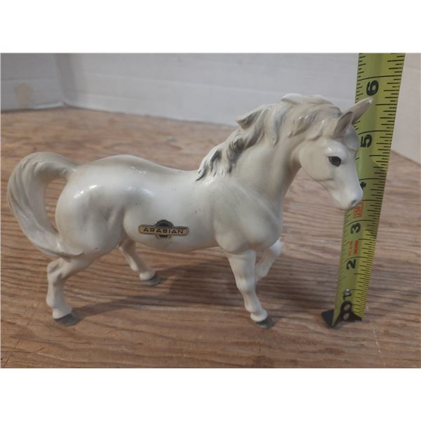 Arabian Horse 7"x 6" Tall with Tag.