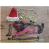 Image 1 : (8) Animal Collars, (1) Lead Bells, Hat.