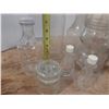 Image 3 : (2) Kraft Bear Jars Small and Large Milk Bottles Hills, Plus Other's 2 Clear Insulator.