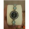 Image 2 : Stradan Genoa Blue Stones Bracelet watch. (Working)