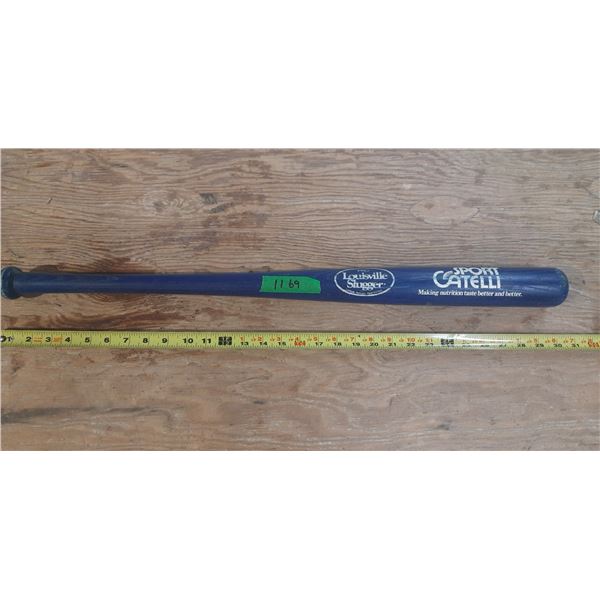 Pro Louisville Slugger Blue Days Sport Catelli Bat 30" Long. (Used in Game)