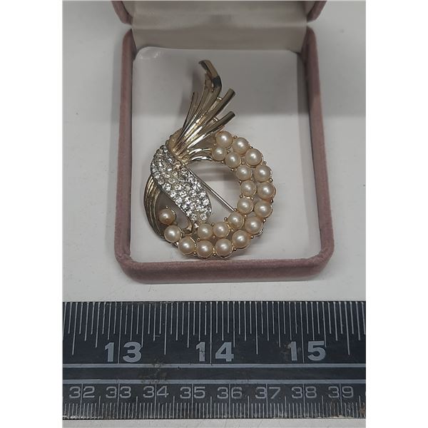 pearl brooch
