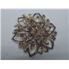 Image 1 : Gold leaf brooch